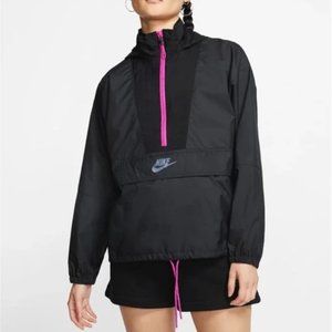 Nike | Jackets u0026 Coats | Nwt Womens Nike Icon Clash Half Zip Packable  Windbreaker Jacket Size S | Poshmark